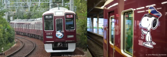 冬季就到關西搭乘Snoopy列車吧！「史努比」✕「阪急電鐵」可愛啟程