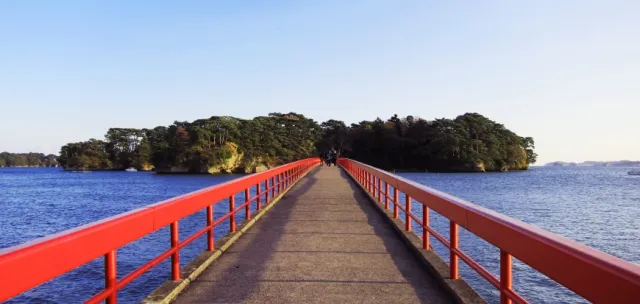 宮城縣松島海岸秋日紀行，終於等到東北秘境的艷紅楓色！