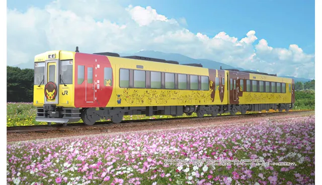 【速報】進化後的皮卡丘長這樣？精靈寶可夢最新彩繪電車歡樂啟航 的縮圖
