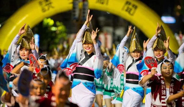 熱血滿點的東京夏季風物詩：高圓寺阿波舞大會
