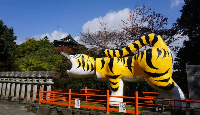 奈良自助進階版：財運亨通，虎虎生風！奈良七福神廟之一「信貴山朝護孫子寺」