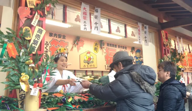 來商業繁盛的大阪向惠比壽神祈求一整年的好兆頭！關西「十日戎」神社祭典介紹