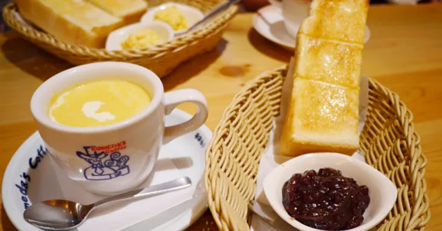 點一杯飲料就能享有早餐？當隻早起的鳥兒，來名古屋吃早餐吧！