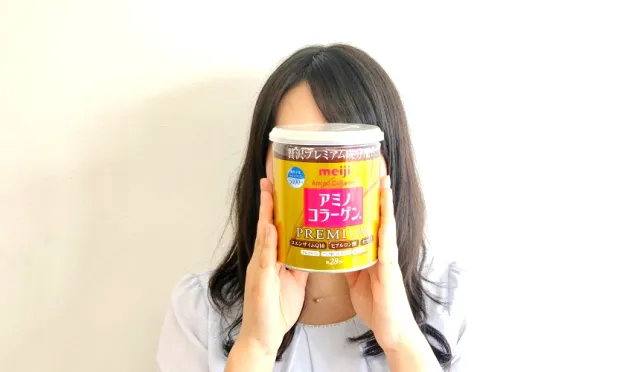 日本藥妝店必買No.1！明治金色版「膠原蛋白粉PREMIUM」試喝心得報告