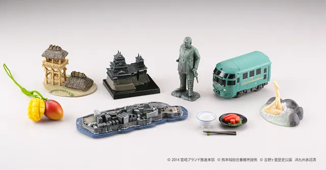 【速報】用扭蛋紀錄旅遊回憶！海洋堂監製超可愛九州特色模型開賣！ 的縮圖