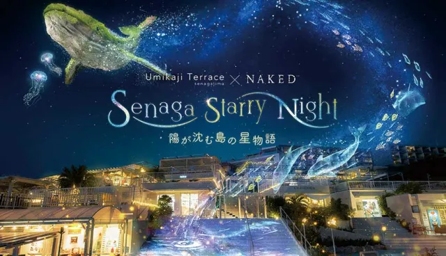 沖繩冬季最美夜景！來日落島欣賞夢幻星海光雕秀吧！