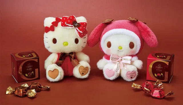 日本「GODIVA巧克力×三麗鷗」聯名商品邀你一起過2019年甜蜜情人節！