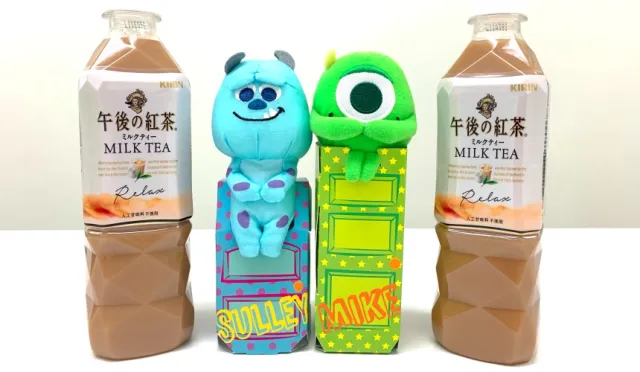 【開箱速報】午後的紅茶 X 瓶裝毛怪大眼仔！迪士尼超可愛CP組合不搶就沒了！