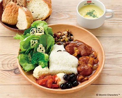 搶搭嚕嚕米樂園開幕話題！東京、福岡的「Moomin Cafe」主題餐廳午間套餐全面更新
