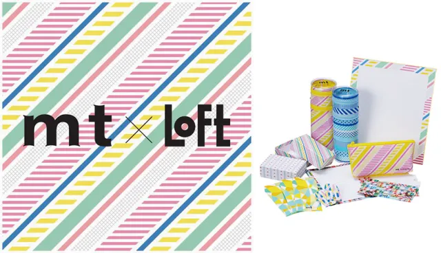 【速報】紙膠帶控注目！日本「mt紙膠帶 × LoFt」聯名商品等你來掃貨