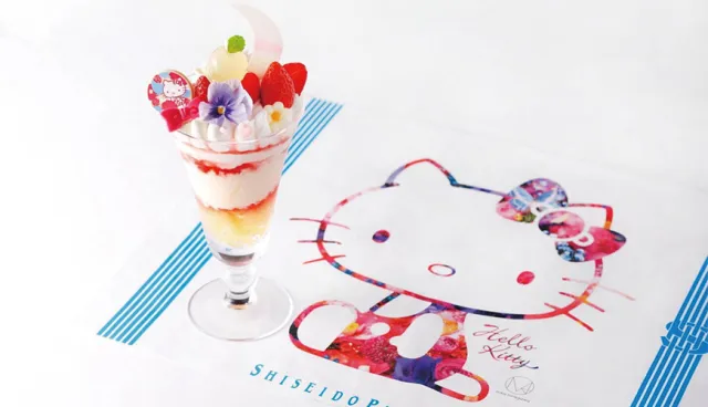 日本最夢幻聖代！「資生堂PARLOUR × HELLO KITTY × 蜷川實花」三強聯名非吃不可