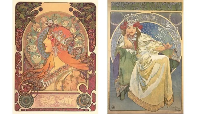 來去澀谷看展覽！夢幻唯美線條魔術師「慕夏展」250幅作品展現藝術浪漫