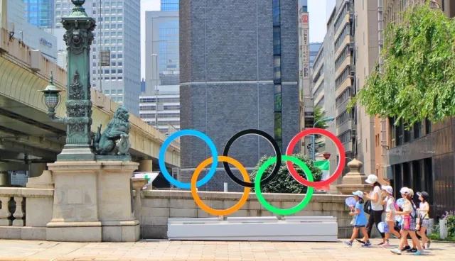 2020東奧倒數中！日本橋街頭裝飾、巨型五輪、一日運動員，奧運狂熱提前引爆！