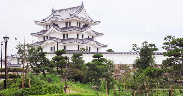 平成年間最後一座的復原日本城「尼崎城」廢棄消失的古城再現！