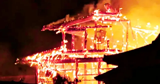計畫沖繩旅遊的人注意！世界遺產那霸「首里城」火災幾近燒毀，正殿、南北殿付之一炬