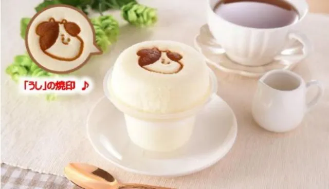日本全家「可以吃的牧場牛奶」變布丁了！可愛小牛舒芙蕾布丁開賣