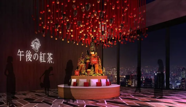 東京澀谷「午後の紅茶」聯名實體店鋪12月期間限定開幕！來喝杯超美夢幻的聖誕飲品吧！