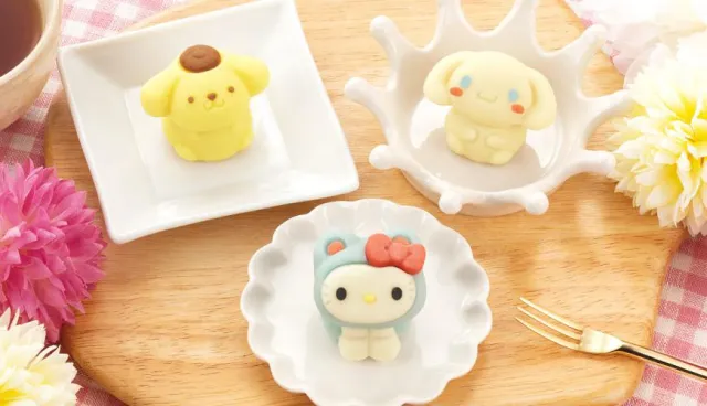 日本超商三麗鷗和菓子、麻糬燒開賣！2020鼠年Hello Kitty、大耳狗、布丁狗一次收服