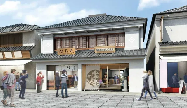 喝咖啡也很有歷史品味！超美星巴克「信州善光寺仲見世通店」2020春季開幕