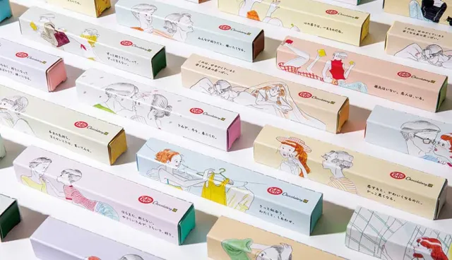 今天用什麼心情來吃巧克力？KitKat與日本人氣插畫家推出15款限定包裝療癒你的身心