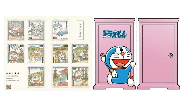 日本郵局與哆啦A夢再聯手！50週年限定漫畫紀念郵票5/20上市