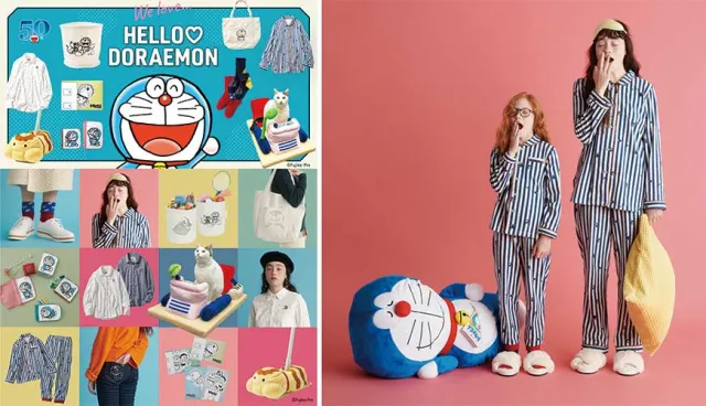時光機寵物床、睡衣、收納都超可愛！「哆啦A夢50週年×FELISSIMO」第三波聯名新品開賣