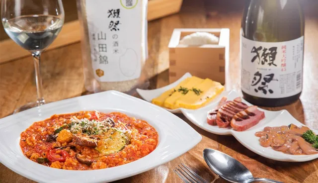 獺祭也可以用吃的？來台北日本酒吧「心白」品嚐獺祭酒米義式料理！