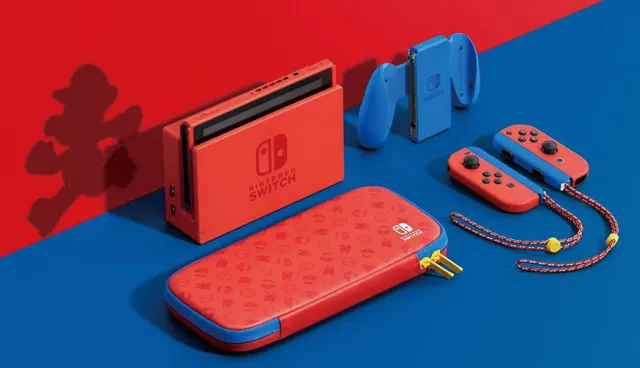 任天堂Switch推出2021新配色！超經典「瑪利歐」紅藍色組合趕快買一台