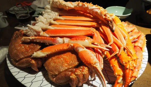 幸福滿腹，說到北海道就是螃蟹！